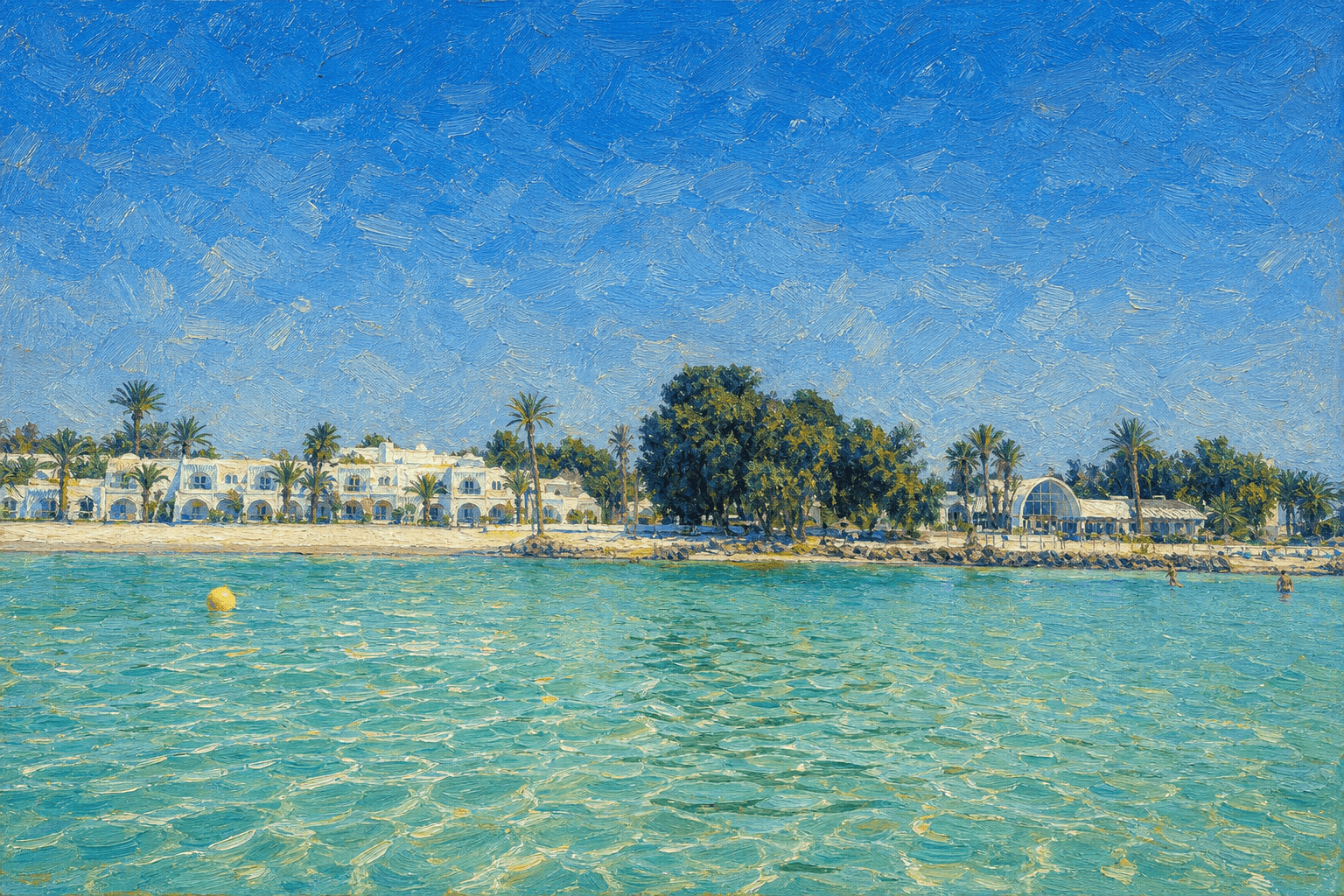 Paysage Djerba Tunisie