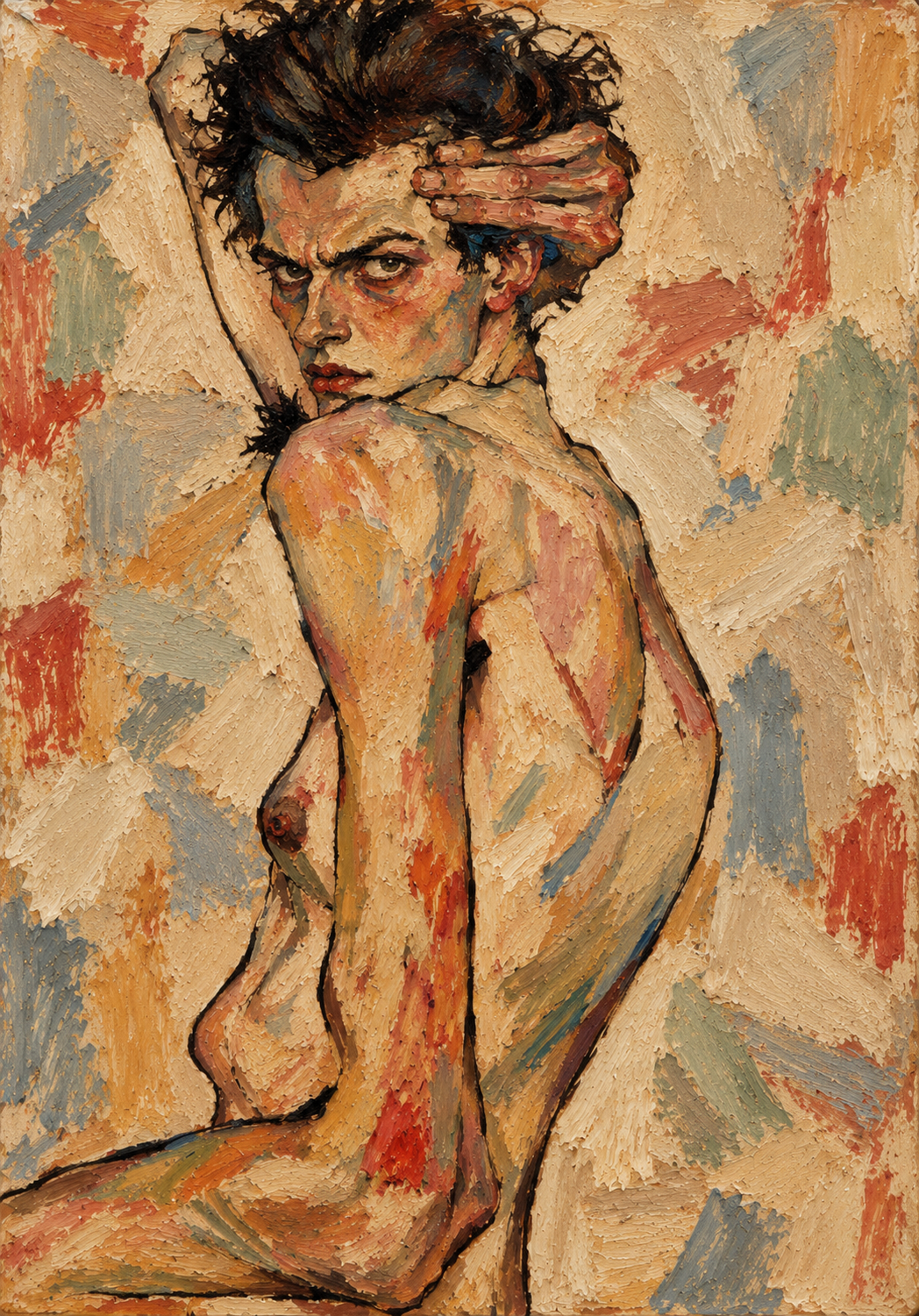 Portrait Egon nu
