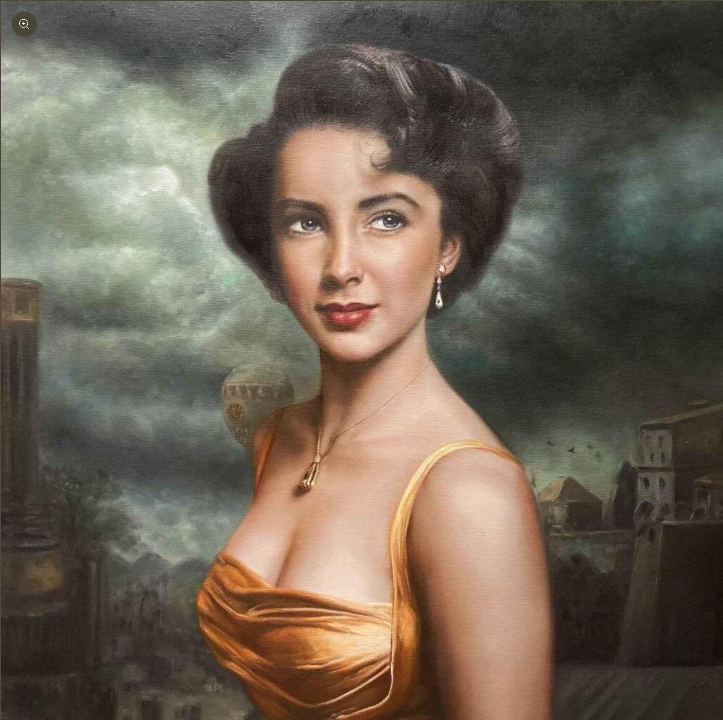 Portrait Elizabeth Taylor