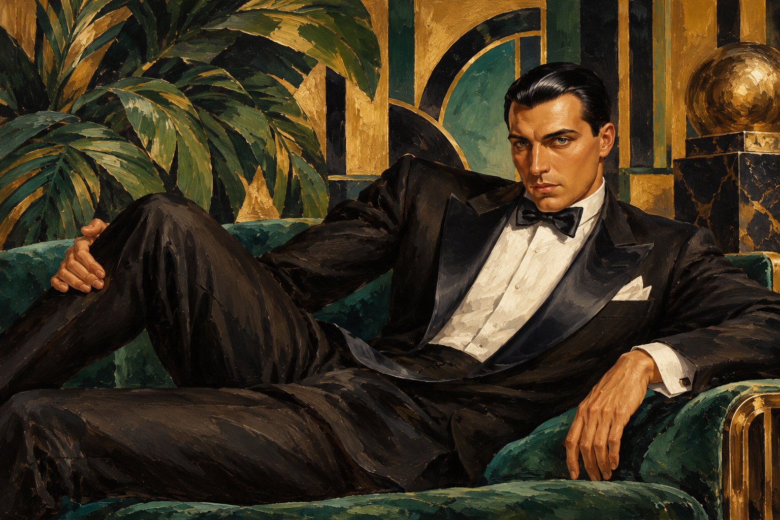 Portrait gentleman des années 1930