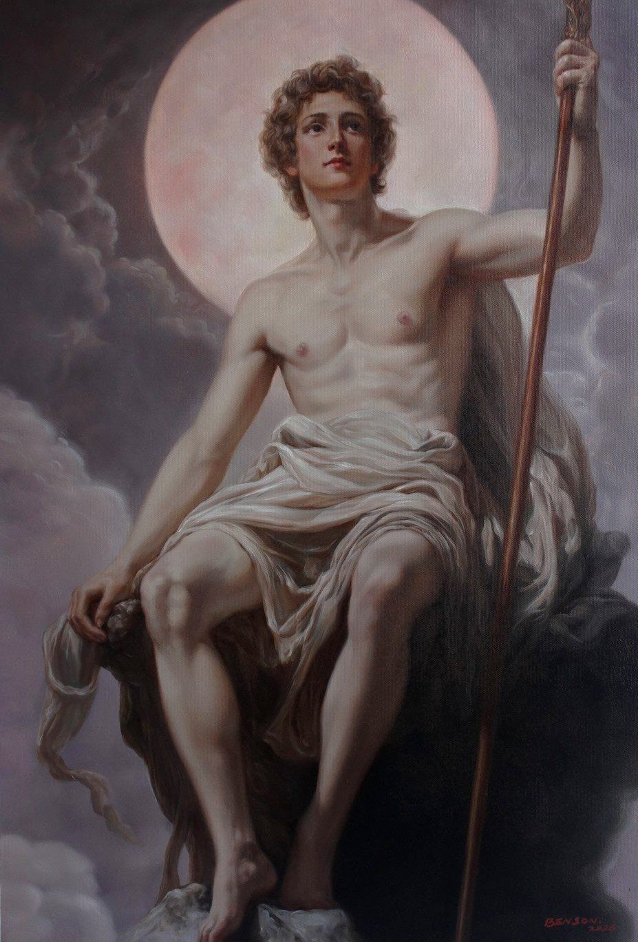 Portrait homme mythologie