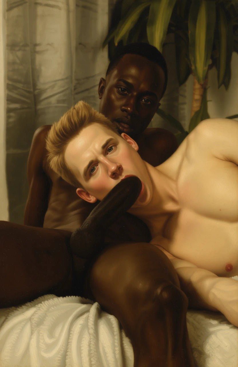 Portrait gays pompe interraciale