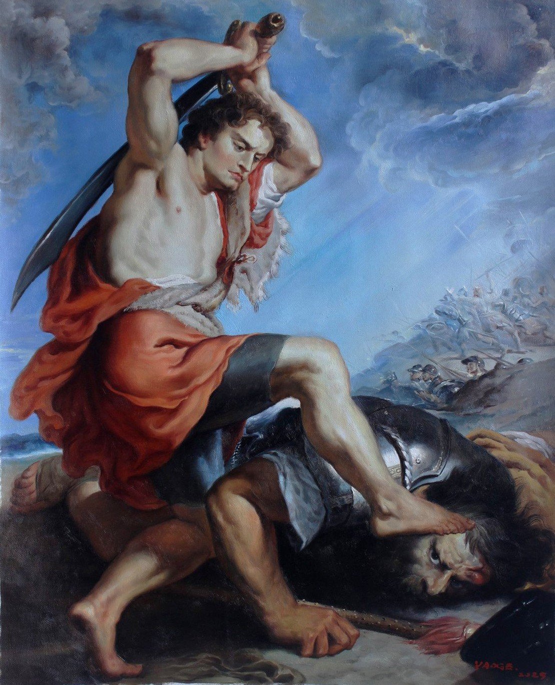 Le triomphe de David