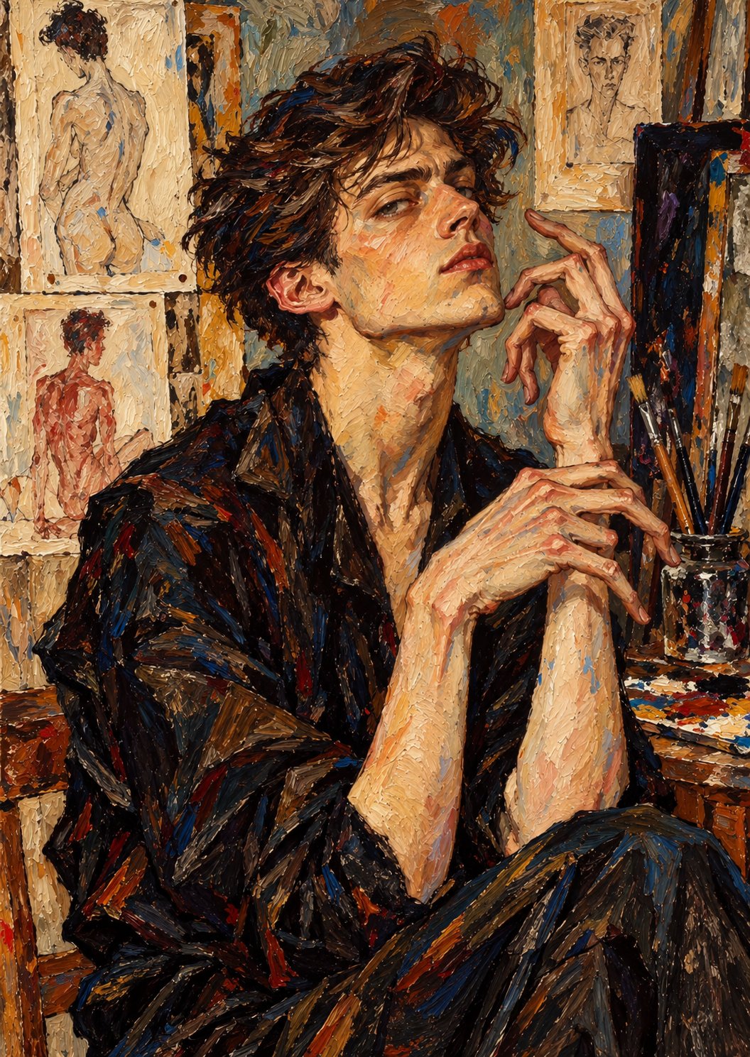 Portrait Egon dandy