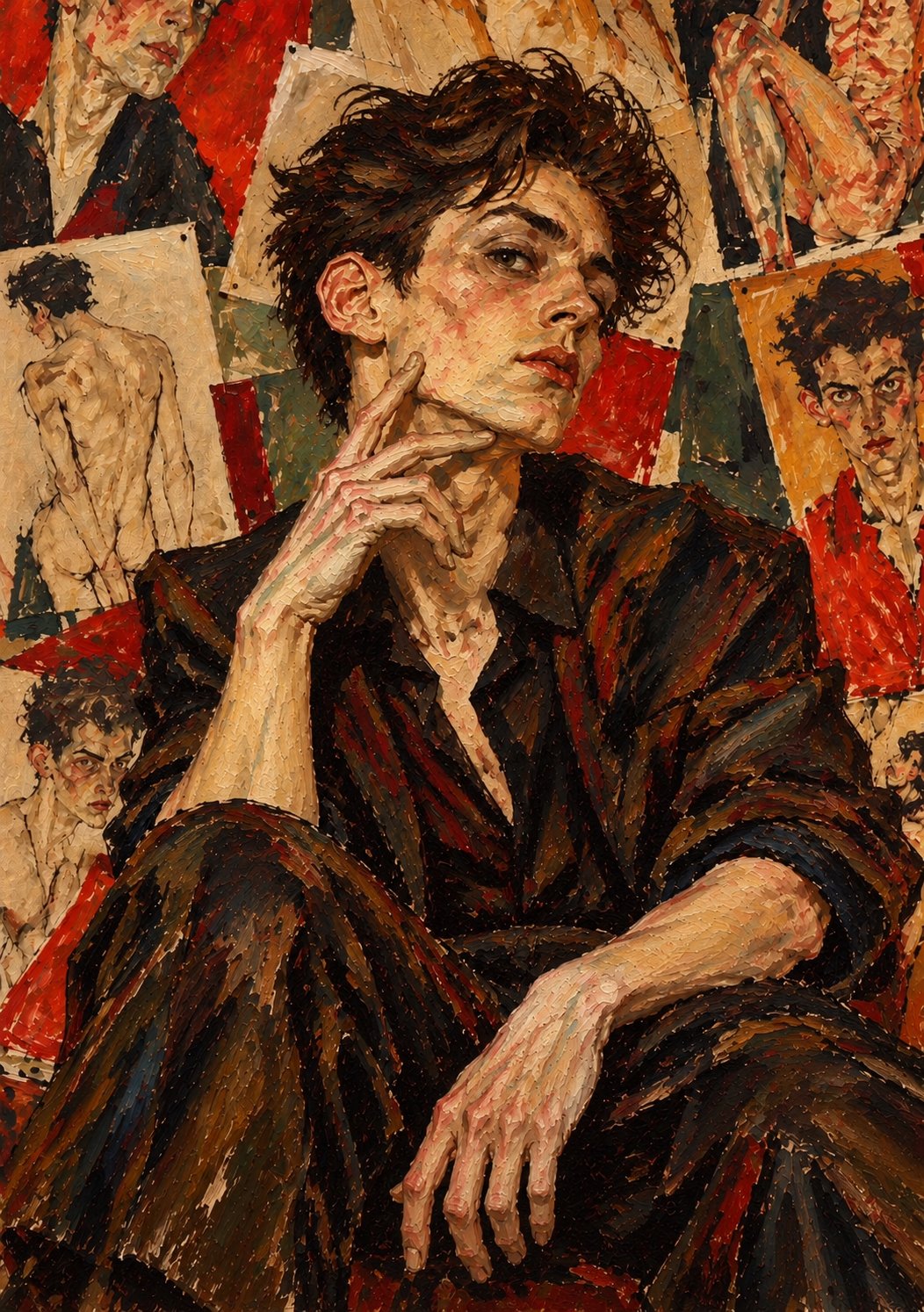 Portrait Egon dandy