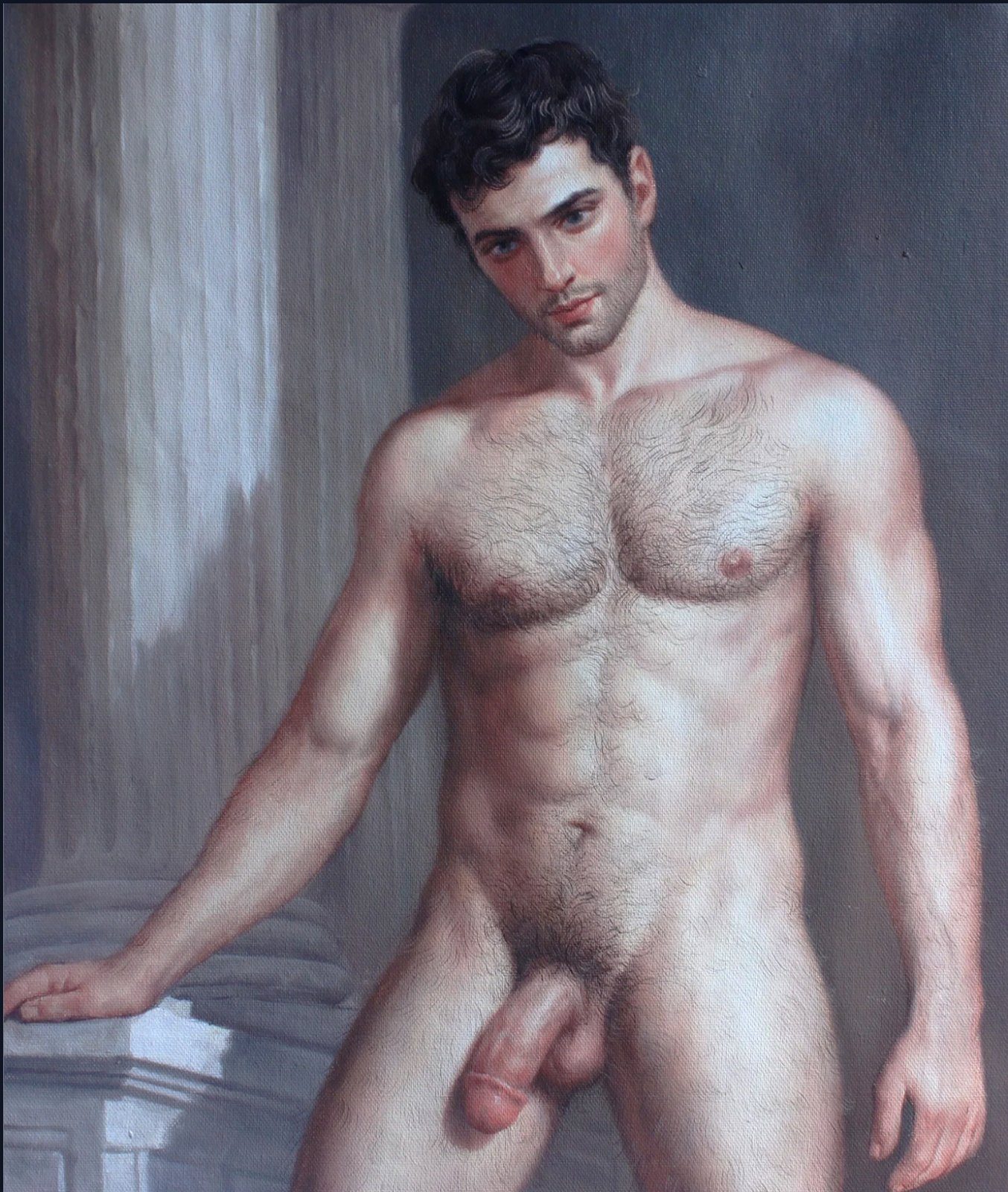 Portrait homme nu intégrale